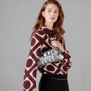 Alternative view of Gucci Horsebit Chain Small Shoulder Bag Silver For Women 10.6 Inches/ 27 Cm 764339 AACY5 8106