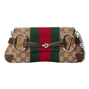 Gucci Horsebit Chain Small Shoulder Bag For Women 764339 FACM2 8747 - 26.9 Cm/ 10.6 Inches