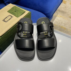 Alternative view of Gucci Interlocking-G Slide Sandal Black For Men