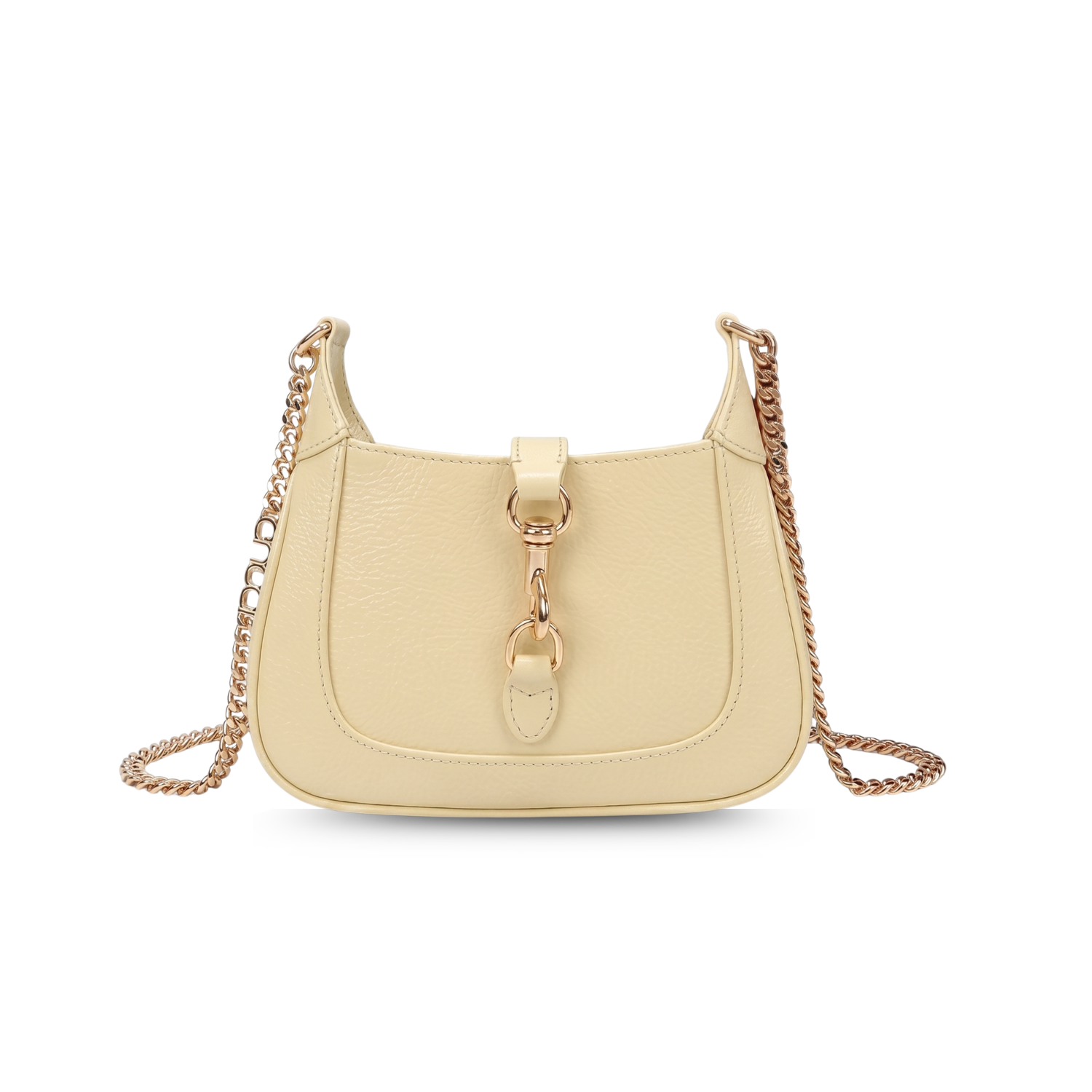 Gucci Jackie Notte Mini Crossbody Bag 7.7in/ 19.5cm Light Yellow Gold Hardware For Women 782889 0P50G 7550