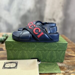 Alternative view of Gucci Men's Sandal Navy Blue For Men 742024 AABYS 4058