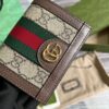 Gucci Ophidia GG Card Case Wallet Supreme Canvas Beige For Women 4.3in/11cm 523155 96IWG 8745 - Image 6