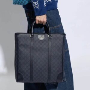 Alternative view of Gucci Ophidia Medium Tote Bag 15in/ 38cm Blue Palladium Hardware For Men 763316 FACJY 8441