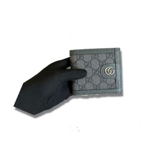 Alternative view of Gucci Ophidia Wallet Supreme Canvas Grey For Men 4in/10cm ‎732016 UULBN 1244