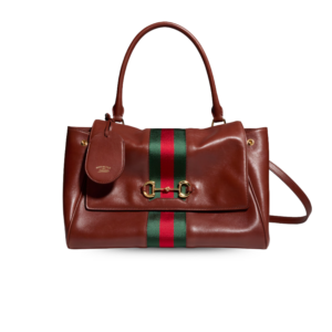 Gucci Paparazzo Medium Top Handle Bag 12.6in/ 32cm Chestnut Gold Hardware For Women 875018 AAGIQ 2243