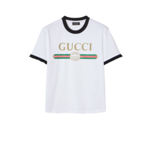 Gucci Print T-Shirt White For Women