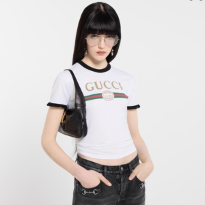 Alternative view of Gucci Print T-Shirt White For Women