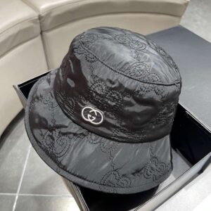 Alternative view of Gucci Quilted Bucket Hat Black For Women