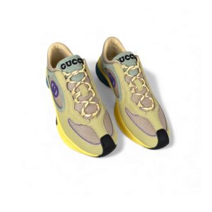 Gucci Women's Gucci Run Sneaker Yellow For Women- 746939 AAB62 9342