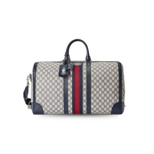 Gucci Savoy Large Duffle Bag Beige 20.5 in/ 52 cm 724612 9AAB6 4076