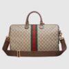 Gucci Savoy Medium Duffle Bag Beige 17.3 In/ 44 Cm 547953 9C2ST 8746 - Image 6