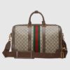 Gucci Savoy Medium Duffle Bag Beige 17.3 In/ 44 Cm 724642 9C2ST 8746 - Image 7