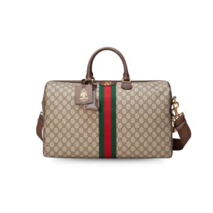 Gucci Savoy Medium Duffle Bag Beige 17.3 In/ 44 Cm 547953 9C2ST 8746