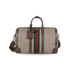 Gucci Savoy Medium Duffle Bag Beige 17.3 In/ 44 Cm 724642 9C2ST 8746