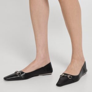 Alternative view of Gucci Vittoria Ballerinas Black For Women ‎862777 BKO00 1000
