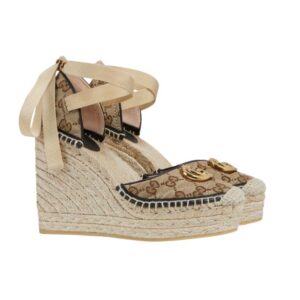Gucci Women GG Matelasse Platform Espadrille - ‎‎621240 HVK60 9764
