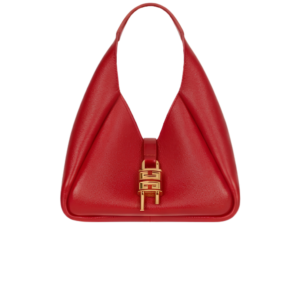 Givenchy Mini G Hobo Shoulder Bag‎ 9.8in/ 25cm Red Gold Hardware For Women BB50QNB1M2-801