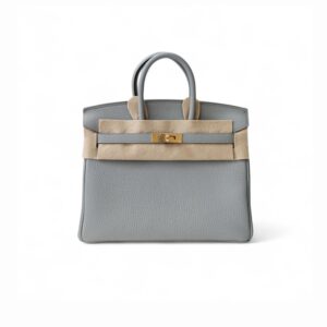 Hermes Birkin 25 Beton Togo Light Blue For Women 25cm / 9.8in