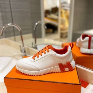 Alternative view of Hermes Bouncing Sneaker Orange For Women