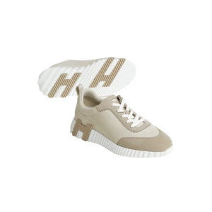 Hermes Bouncing Sneakers Beige Glaise For Women H231004Z F8340