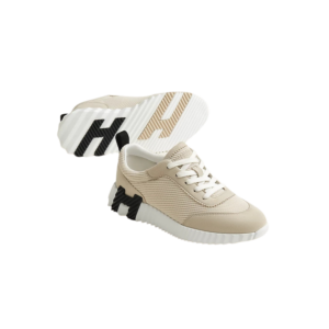 Hermes Bouncing Sneakers Beige Glaise For Women H251099Z F8350
