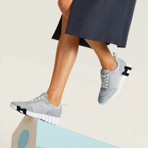 Alternative view of Hermes Bouncing Sneakers Gris Nuage For Women H251099Z GN360