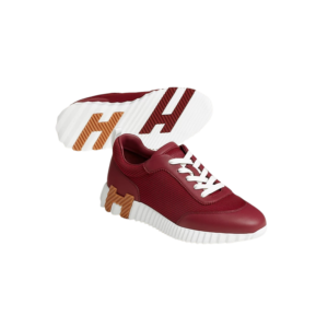 Hermes Bouncing Sneakers Rose For Women H261015Z JI360