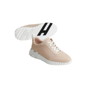 Hermes Bouncing Sneakers Rose Palomino For Women H221176Z KG340