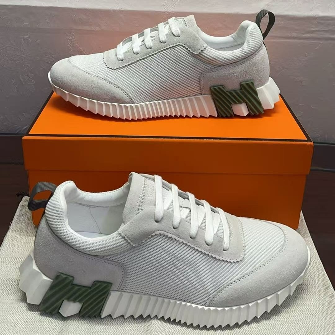 Hermes Bouncing Sneakers White For Men