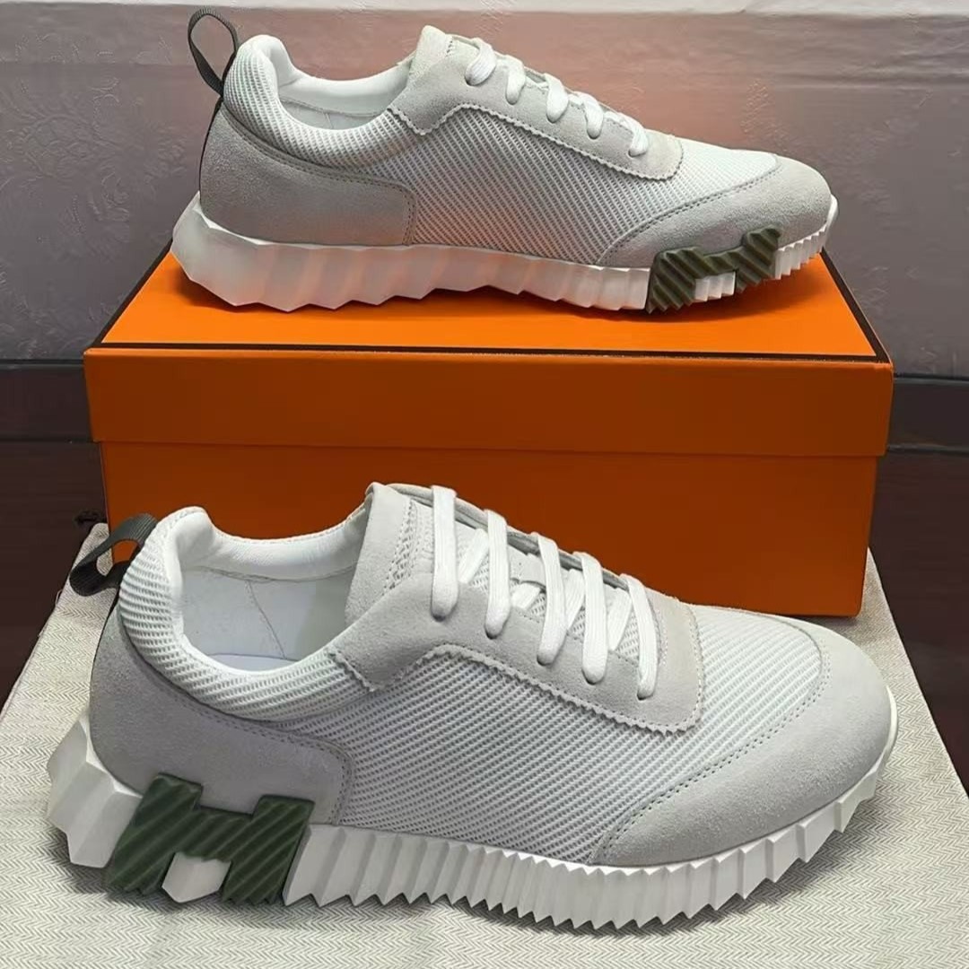 Hermes Bouncing Sneakers White For Men