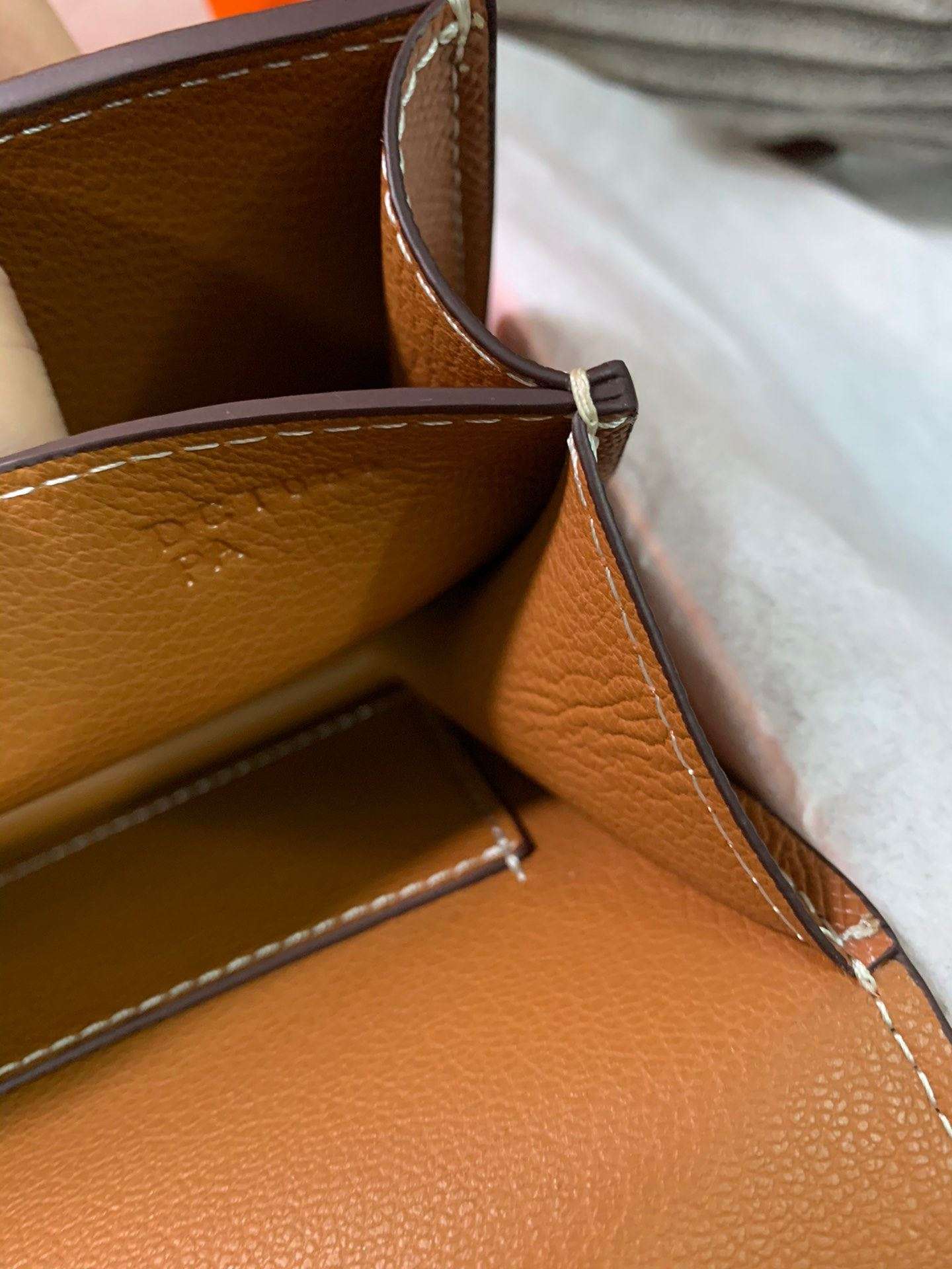 Hermes Constance 18 Crossbody Bag 7.1in/ 18cm Brown Gold Hardware For Women