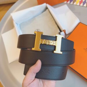 Alternative view of Hermes Constance Belt Buckle Brown For Women