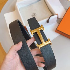 Alternative view of Hermes Constance Belt Buckle Black For Women