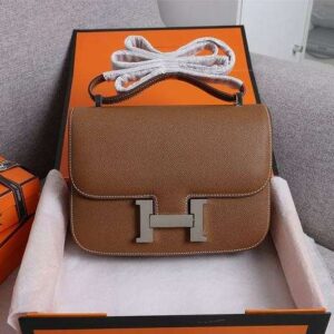 Alternative view of Hermes Constance Handbag Brown For Women 22cm/8.7in