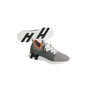 Hermes Depart Slip-On Sneakers Osmium Grey For Men H212918ZH67415