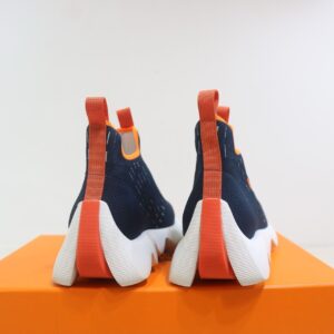 Alternative view of Hermes Eclair Sneakers Dark Blue/ Orange For Men H221892ZH02410