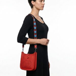 Alternative view of Hermes Evelyne 16 Amazone Shoulder Bag 6.3in/ 16cm Rouge Palladium Hardware For Women