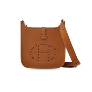 Hermes Evelyne III 29 Bag Brown With Silver-Toned Hardware For Women, Women's Shoulder And Crossbody Bags 11.4in/29cm H073599CC37