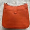 Hermes Evelyne III 29 Bag Orange With Silver-Toned Hardware For Women, Women's Shoulder And Crossbody Bags 11.4in/29cm H056277CC9J - Image 3