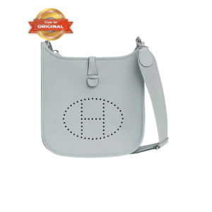 Hermes Evelyne III 29 Bag Light Blue With Silver-Toned Hardware For Women, Women's Shoulder And Crossbody Bags 11.4in/29cm H056277CK18