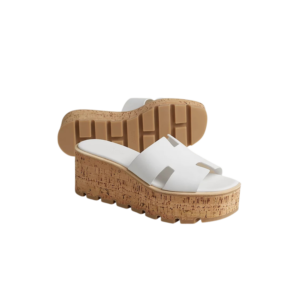 Hermes Eze 30 Sandals White For Women H221026Z 90380