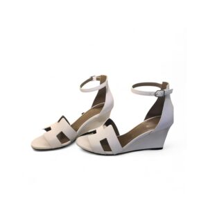 Hermes Legend Sandal White For Women, Women's Shoes H172196Z