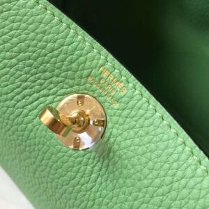 Alternative view of Hermes Lindy Mini Green For Women 19cm / 7.4in