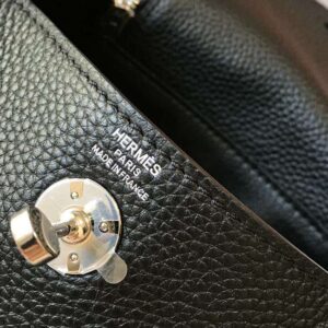 Alternative view of Hermes Lindy Mini Black For Women 19cm / 7.4in