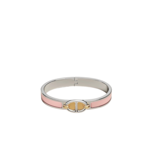 Hermes Mini Clic Chaine D Ancre Bracelet Rose Candeur Silver Hardware For Women H209000FP1ZPM
