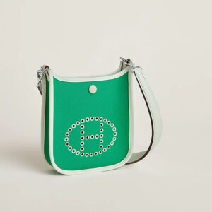 Alternative view of Hermes Neo Evelyne 16 Shoulder Bag 6.3in/ 16cm Green Palladium Hardware For Women H084545CKAA