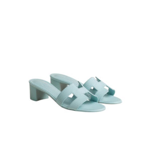 Hermes Oasis Sandals Bleu Brume For Women H151215Z BU365