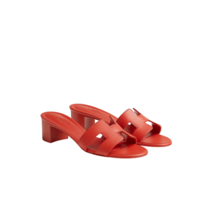 Hermes Oasis Sandals Orange Capucine For Women H141146Z 7K340