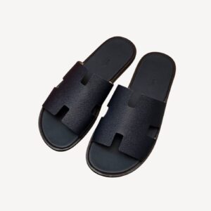 Hermes Oran Sandal Black For Men