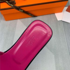 Alternative view of Hermes Oran Sandal Dark Pink For Women
